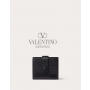 Buy fake valentino canada outlet Mini Vlogo Signature Calfskin Cardholder for Man in Black