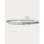cheap knokcoff valentino canada outlet One Stud Reversible Shiny Calfskin Belt 12mm for Woman in Morning Dew/opal Grey