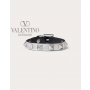 Replica valentino yorkdale toronto Rockstud Bracelet for Woman in Silver/black