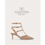 Buy replica Valentino toronto Rockstud Caged Pump 65mm for Woman in Poudre