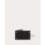 high quality fake valentino canada sale Rockstud Cardholder for Man in Black