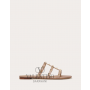 Top quality cheap valentino canada online Rockstud Flat Slide Sandal for Woman in Poudre