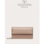 Buy fake valentino canada outlet Rockstud Grainy Calfskin Chain Pouch for Woman in Poudre