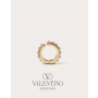 Knockoff valentino Ottawa Rockstud Metal And Swarovski® Crystal Single Earcuff for Woman in Gold