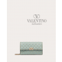 Buy fake valentino canada outlet Rockstud Spike Nappa Leather Crossbody Clutch Bag for Woman in Morning Dew