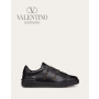 cheap fake valentino canada store Rockstud Untitled Sneaker In Calfskin Leather for Man in Black