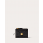 copy valentino canada yorkdale Roman Stud Nappa Leather Coin Purse With Zipper for Woman in Black