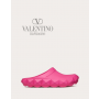 Discount valentino canada locations Roman Stud Turtle Rubber Clog for Man in Pink Pp