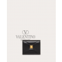 Shop replica valentino canada yorkdale Small Nappa Roman Stud Wallet for Woman in Black