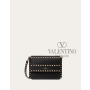 Knockoff valentino Ottawa Small Rockstud Grainy Calfskin Crossbody Bag for Woman in Black