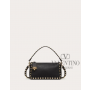 replicas valentino canada Small Rockstud Grainy Calfskin Crossbody Bag for Woman in Black