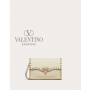 Buy replica Valentino toronto Small Rockstud Grainy Calfskin Crossbody Bag for Woman in Light Ivory