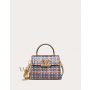 Discount valentino canada locations Small Vsling Handbag In Woven Metallic Nappa for Woman in Gold/multicolor