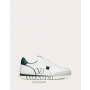Replica valentino yorkdale toronto Stud Around Low-top Calfskin And Nappa Leather Sneaker for Man in White/english Green
