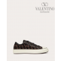 Shop replica valentino canada yorkdale Toile Iconographe Totaloop Low-top Sneaker for Man in Fondantblack