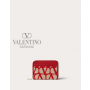 Shop replica valentino canada yorkdale Toile Iconographe Zipper Cardholder for Woman in Beige/red