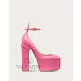 Shop fake valentino yorkdale toronto Garavani Tan-go Platform Pump In Patent Leather 155 Mm for Woman in Pink