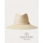Replica valentino yorkdale toronto Garavani Vlogo Chain Hat for Woman in Natural/ivory