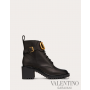 Buy replica Valentino toronto Vlogo Signature Calfskin Combat Boot 70 Mm for Woman in Black