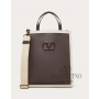 cheap knokcoff valentino canada outlet Vlogo Signature Canvas Shopping Bag for Man in Fondant/natural