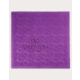 reps valentino canada locations Vlogo Signature Jacquard Shawl In Silk And Wool 140x140 Cm for Woman in Astral Purple