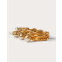 fakes valentino Ottawa Vlogo Signature Metal Ring Set With Swarovski® Pearls for Woman in Gold/crystal Silver