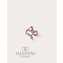 Knockoff valentino Ottawa Vlogo Signature Metal Ring for Woman in Pink Pp