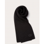 cheap fake valentino canada store Vlogo Signature Wool Scarf for Man in Black