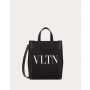 reps valentino canada locations Vltn Ecolab Mini Canvas Shopper for Man in Black/white
