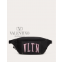 imitation valentino canada stores Vltn Nylon Belt Bag for Man in Black/white/red