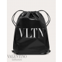 Fake Valentino toronto Vltn Soft Backpack In Calfskin for Man in Black/white