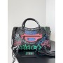 Balenciaga City Classic Graffiti Large Bag 38CM Colorful