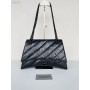 Balenciaga Crush Large Chain Bag 32CM Calfskin Black