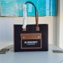 Burberry Freya Medium Shopper Bag Black