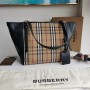 Burberry Horseferry Check Small Canterbury Tote Honey Black