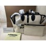 Burberry The Belt Tote Bag Canvas Natural