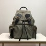 Burberry The Rucksack Medium Backpack Light Green