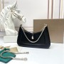 Bvlgari Serpenti Baia Shoulder Bag Black