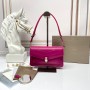 Bvlgari Serpenti Forever East-West Shoulder Bag Pitaya