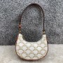 Celine Mini Ava Bag Triomphe White 16CM