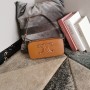 Celine Camera Shoulder Bag Cuir Triomphe Smooth Calfskin Brown