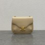Celine Chain Besace Triomphe Bag Apricot