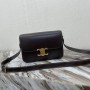 Celine Classique Triomphe Bag Natural Calfskin Black