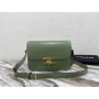 Celine Classique Triomphe Bag Natural Calfskin Green