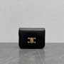 Celine Medium College Bag In Shiny Calfskin Black