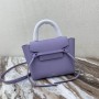 Celine Nano Belt Bag Grained Calfskin Purple