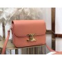 Celine Small Teen Triomphe Bag Shiny Calfskin Peach