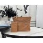 Chanel 22 Bag AS3261 Large Calfskin Caramel
