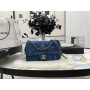 Chanel AS3135 Large Flap Bag 28CM Denim Blue