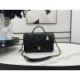Chanel AS3653 Small Flap Bag 25Cm Calfskin Black